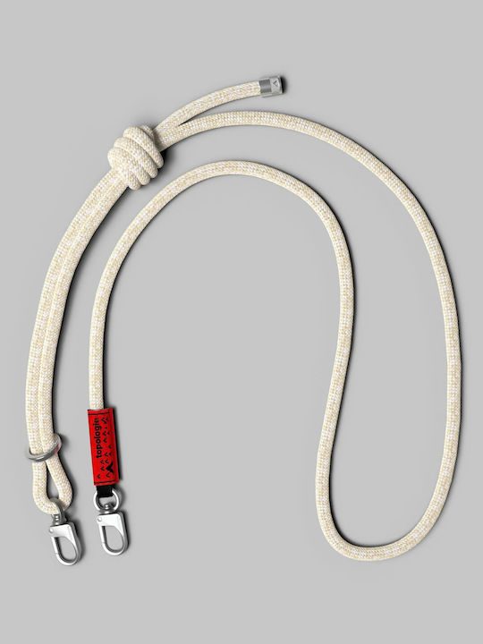Topologie 8.0 mm Rope Beige Melange-Riemen