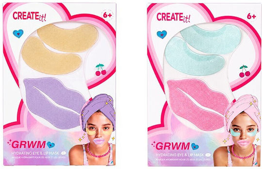 Create It Grwm Set Mască Pentru Ochi și Buze Pentru Copii 841052