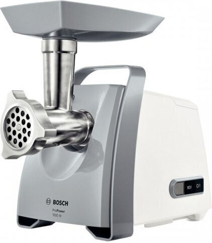 Bosch Μηχανή Άλεσης Κιμά 1600W Λευκή