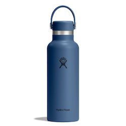 Hydro Flask Standard Mouth Stainless Steel Insulated Bottle 500ml Blue Hydro Flask Standard Mouth Stainless Steel Insulated Bottle 500ml Blue