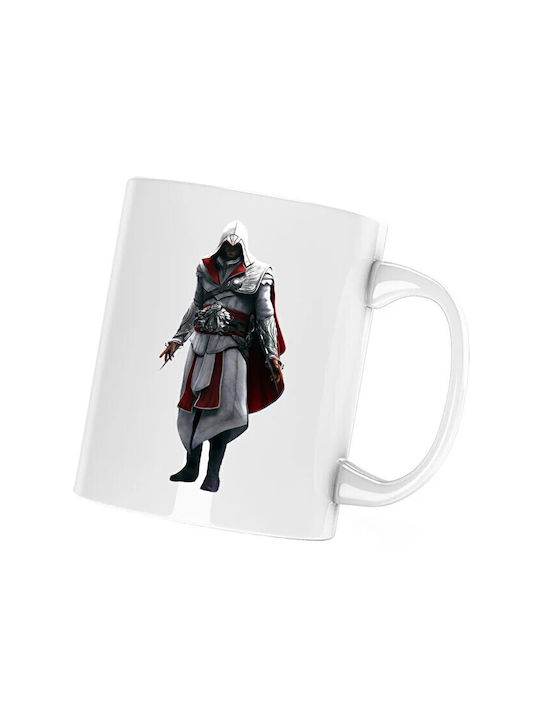 Rebel Керамична Бяла Чаша 330ml