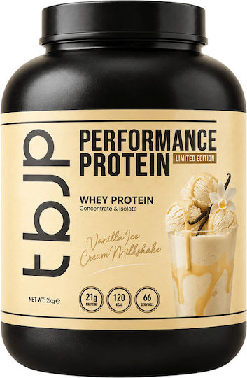 Performance Whey Protein With Vanilla Ice Cream Milkshake Flavor 2kg