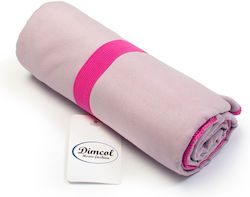 Dimcol Πετσέτα Microfiber Προσώπου Φούξια Dimcol Πετσέτα Microfiber Προσώπου Φούξια