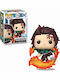Funko Pop! Комикси: Demon Slayer - Kimetsu No Yaiba Tanjiro Kamado (с пламтящ меч) 2507 Exclusive