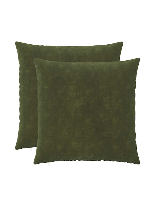 vidaXL Pernă de canapea Heerlen Verde 70x70 cm