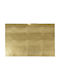 JK Home Decoration Σουπλά Πλαστικό Χρυσό 45x30cm
