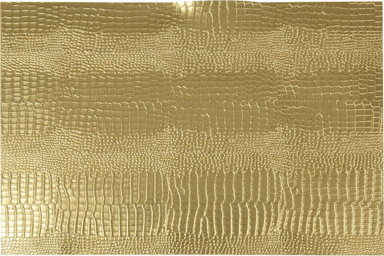 JK Home Decoration Plastic Gold Placemat 45x30cm JK Home Decoration Plastic Gold Placemat 45x30cm