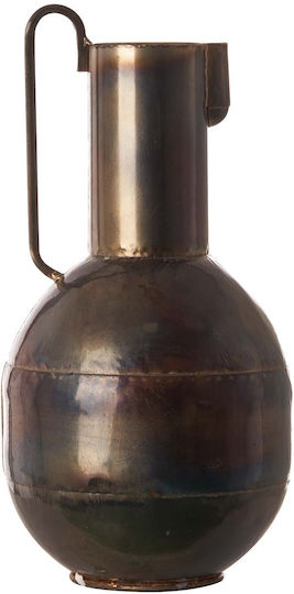 JK Home Decoration Decorative Metal Vase in Bronze Y36cm