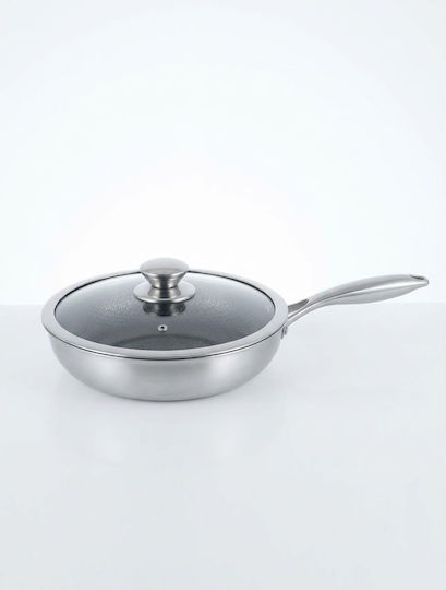Sidirela Caldera Stainless Steel Pan with Lid