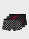 Men's Multicolour Boxers 3 Pack