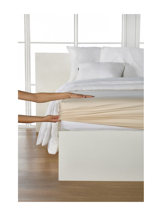 Living Home Чаршаф за Boxspring King Size с Лас...
