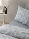Palamaiki Fashion Life Fl6315 Set of Pillowcases with Envelope Cover Grey 51x72cm
