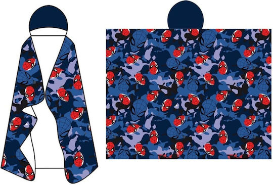 Marvel Κουβέρτα Fleece Μπλε 150x120εκ.
