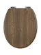AWD Interior Soft Close Plastic Brown Toilet Seat