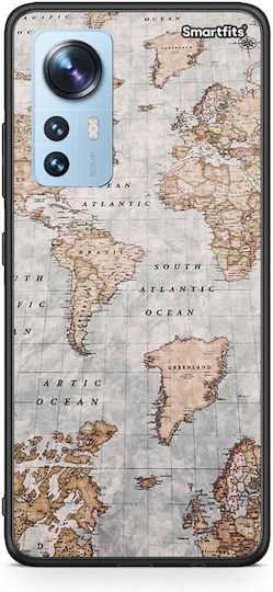 Smartfits World Map Xiaomi 12 12x 5g Θήκη