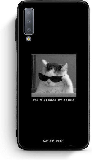 Smartfits Meme Cat Samsung Galaxy A7 2018 Hülle