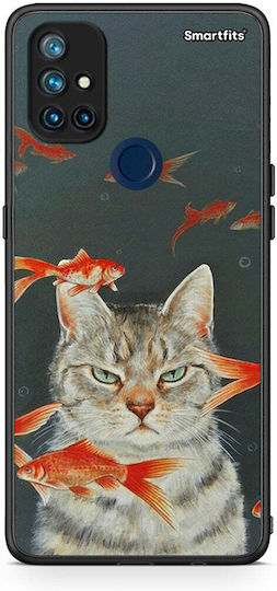 Smartfits Cat Goldfish OnePlus Nord N10 5G Hülle