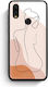 Smartfits Lineart Woman Калъф за Xiaomi Redmi 7