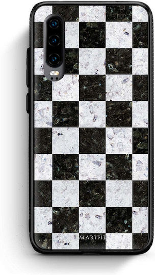 Smartfits Marble Square Geometric Huawei P30 Θήκη