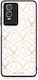 Smartfits Geometric Luxury White Vivo Y76 5g Y76s Y74s Θήκη