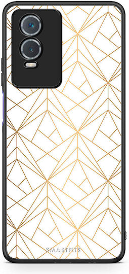 Smartfits Geometric Luxury White Vivo Y76 5g Y76s Y74s Θήκη