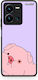 Smartfits Pig Love 2 Vivo Y35 5G Husă