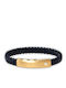 Borsari Men's Leather Bracelet
