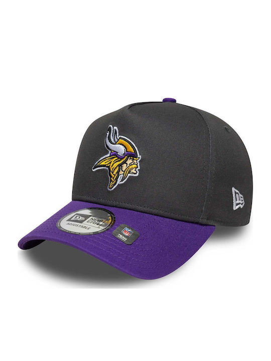Сива шапка Minnesota Vikings NFL A-frame New Era