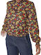 Naf Naf Glam Women's Floral Patterned Blouse M