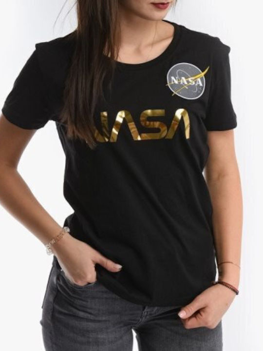 Alpha Industries Women's Top Ai Nasa Pm T Wmn