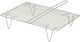 GMG Metallischer Grillrost mit Beinen für Fisch 80x40 cm