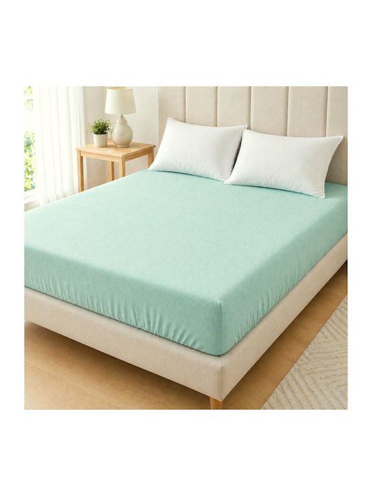 Kotonia Home Cearceaf King Size cu Elastic 180x...