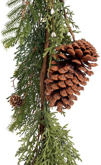 Weihnachtsgirlande aus Kunststoff Grün 180 cm