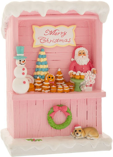 Christmas Plastic Candy Figure Pink 24 cm High