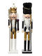 Beauty Home Schwarzer Weihnachts-Nussknacker, 38 cm hoch