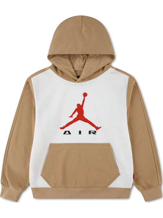 Jordan Fleece Kinder-Hoodie mit Kapuze und Tasc...
