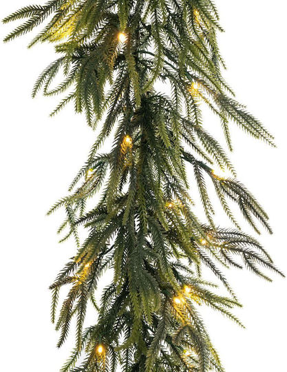 Beleuchtete Weihnachtsgirlande Grün 270 cm