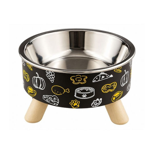 Denik Pets Stainless Steel Food & Water Bowl for Dogs & Cats 400ml