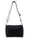 Women's Leather Shoulder / Crossbody Bag Black