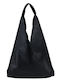 Black Leather Women's Shoulder Bag