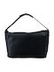 Black Leather Women's Handbag / Shoulder Bag / Crossbody Bag