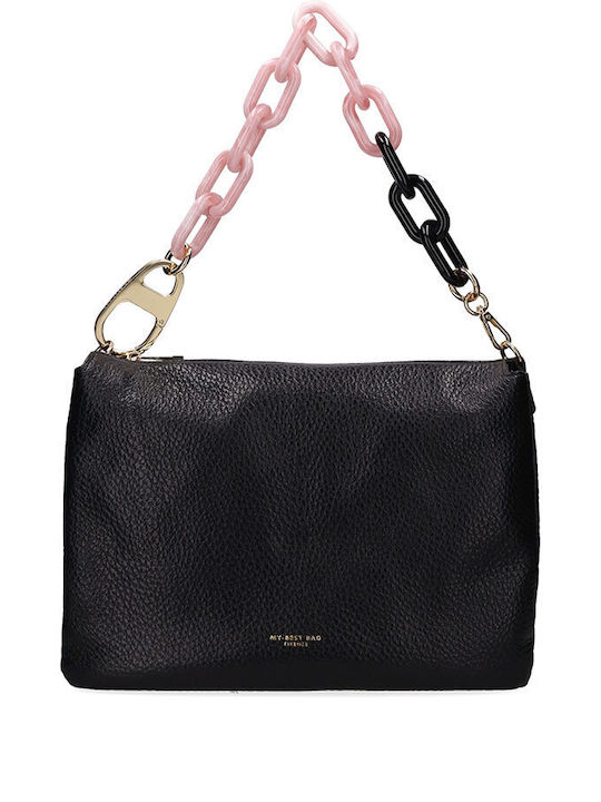 Women's Shoulder Bag Black / Pink