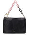 Women's Shoulder Bag Black / Pink