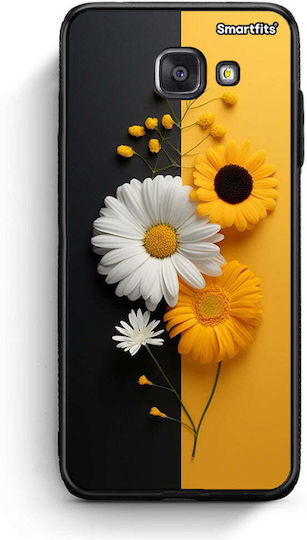 Smartfits Hülle mit gelben Gänseblümchen für Samsung Galaxy A5 2017