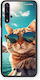 Smartfits Summer Cat Hülle für Huawei Nova 5T Honor 20