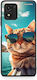 Smartfits Summer Cat Husă pentru Vivo Y01 Y15s
