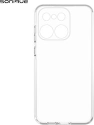 Sonique Crystal Clear Silicone Case for Realme 16 Pro Plus Transparent