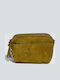 Women's Crossbody Bag Suede Mustard