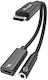 Equip 133470 USB-C-auf-3,5-mm-Konverter, 3,5-mm-Stecker auf 3,5-mm-Buchse
