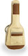 Soundsation Suede Ahc Θήκη Ακουστικής Κιθάρας Επένδυση 10mm & Σουέτ Λεπτομέρειες Μπεζ 108x41x15cm